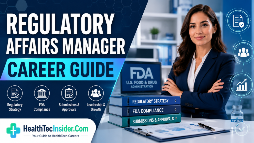Healthcare FDA Regulatory Affairs Manager Career Guide