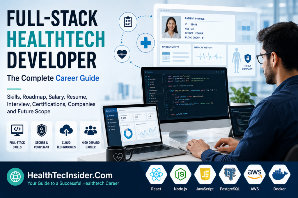 Full-Stack Healthtech Developer Career Guide