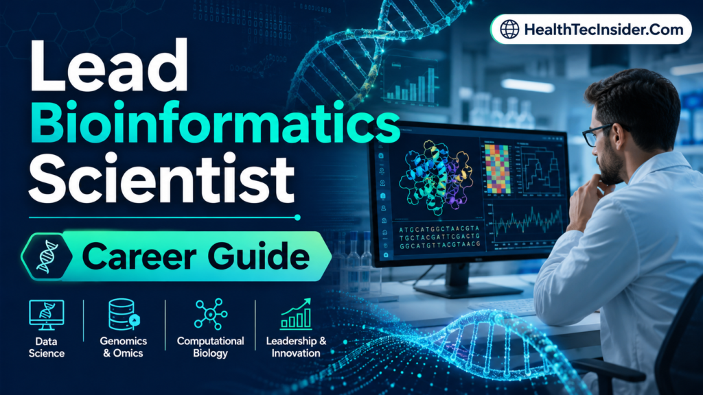Lead Bioinformatics Scientist Career Guide – Salary, Skills, Roadmap and Career Path