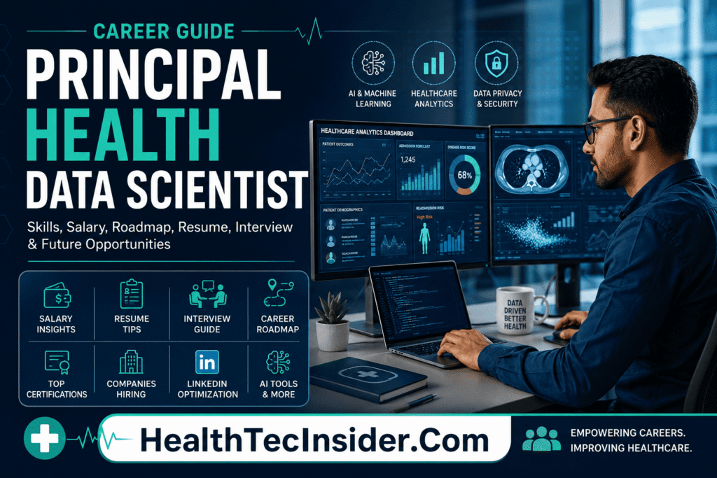Healthtech Principal Health Data Scientist Career Guide